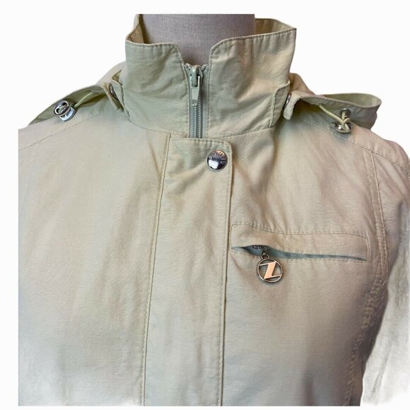Fen Nelli Sport Womens  Beige Waterproof Jacket M - Picture 6 of 10